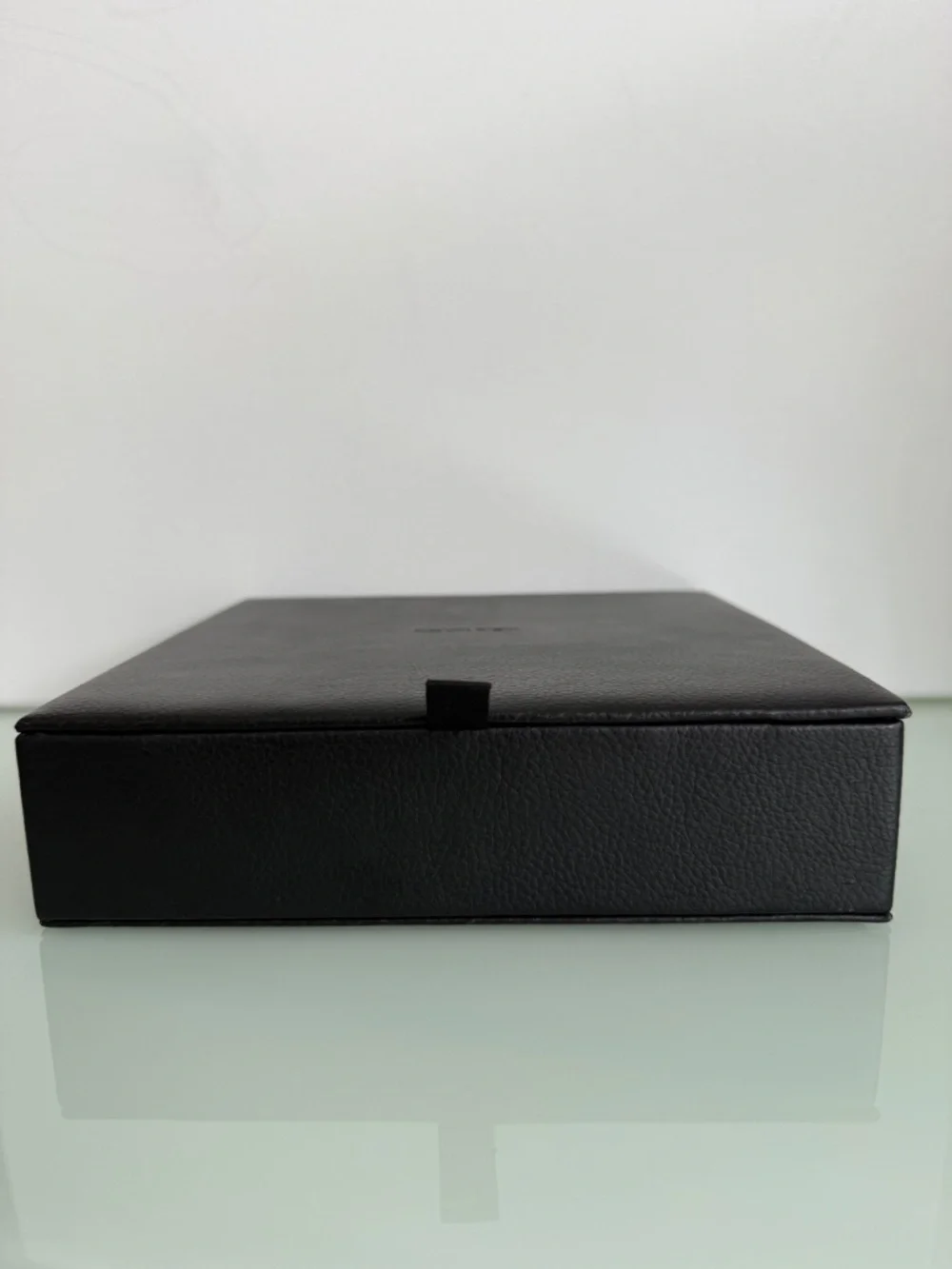 Calvin Klein Black Storage Gift Box Foldable Lid Organizer